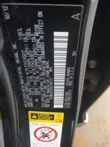 2013 TOYOTA HIGHLANDER BASE  