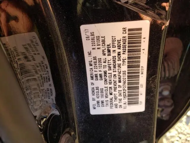 2017 HONDA ACCORD LX  