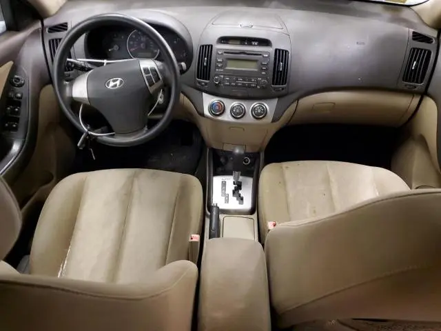 2010 HYUNDAI ELANTRA BLUE  