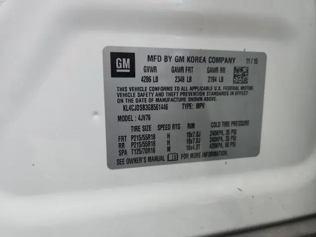 2016 BUICK ENCORE PREMIUM  