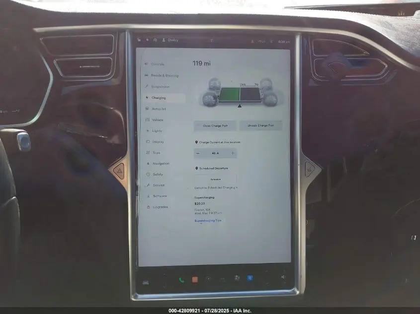 2016 TESLA MODEL S 60D/70D/75D/85D/90D