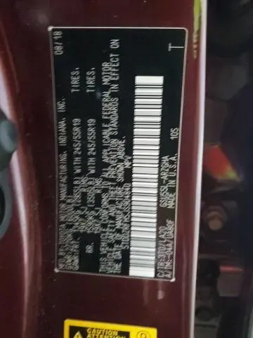 2018 TOYOTA HIGHLANDER LIMITED  