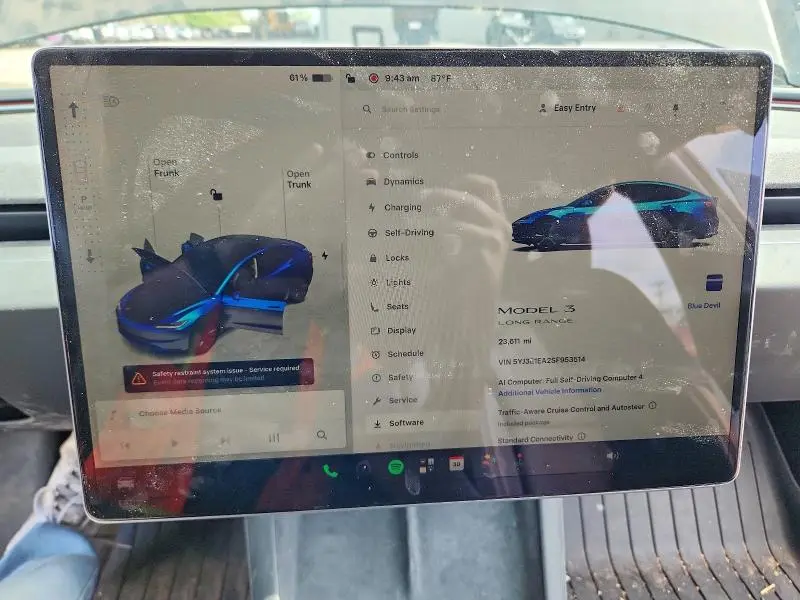 2025 TESLA MODEL 3   