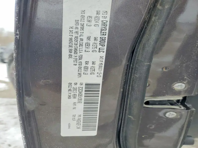 2014 DODGE CHARGER SXT  