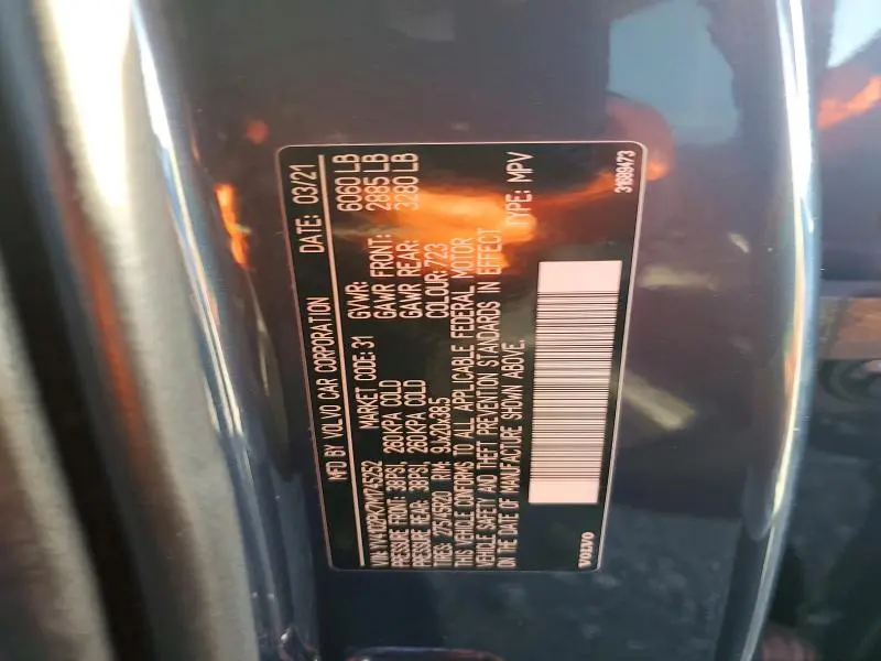 2021 VOLVO XC90 T5 MOMENTUM  