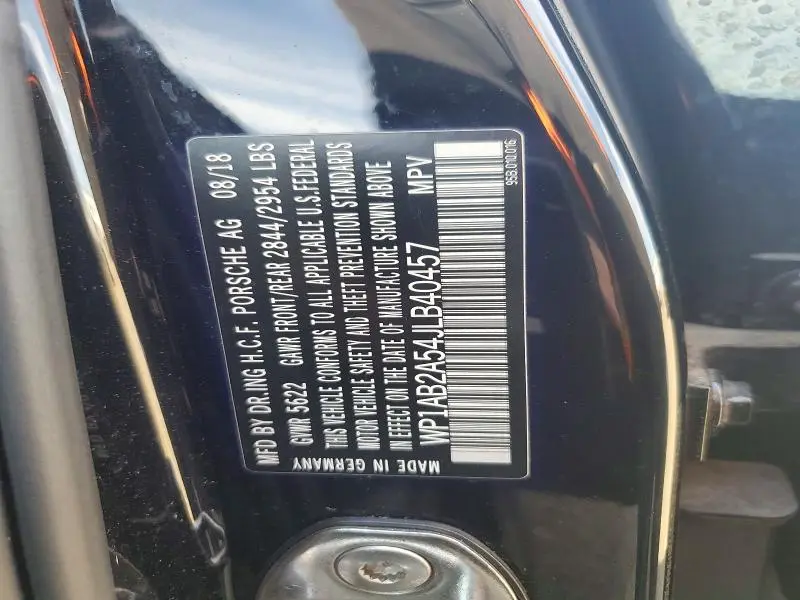 2018 PORSCHE MACAN S  