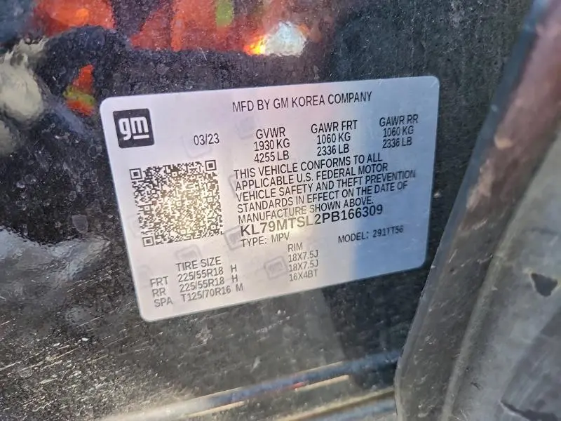 2023 CHEVROLET TRAILBLAZER RS  