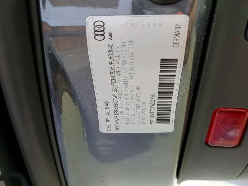 2021 AUDI A5 PREMIUM 45  