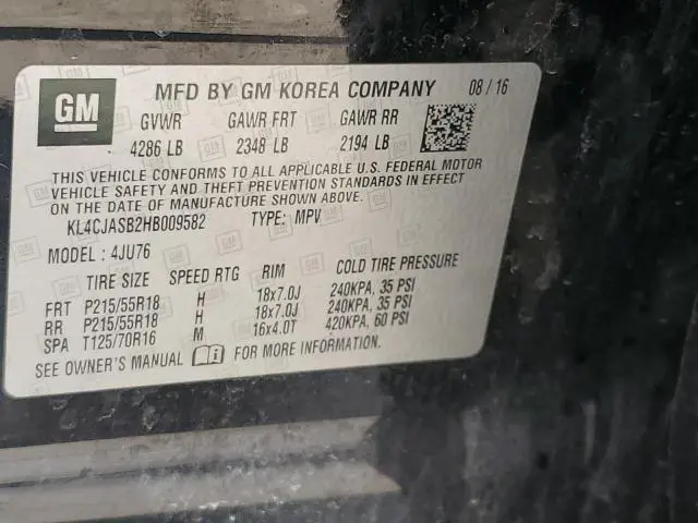 2017 BUICK ENCORE PREFERRED  