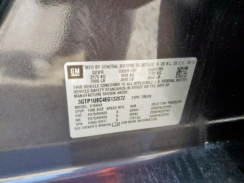 2014 GMC SIERRA C1500 SLE  
