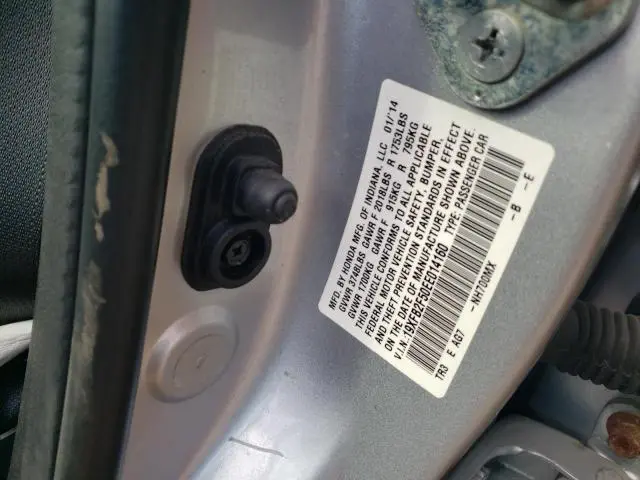 2014 HONDA CIVIC LX  