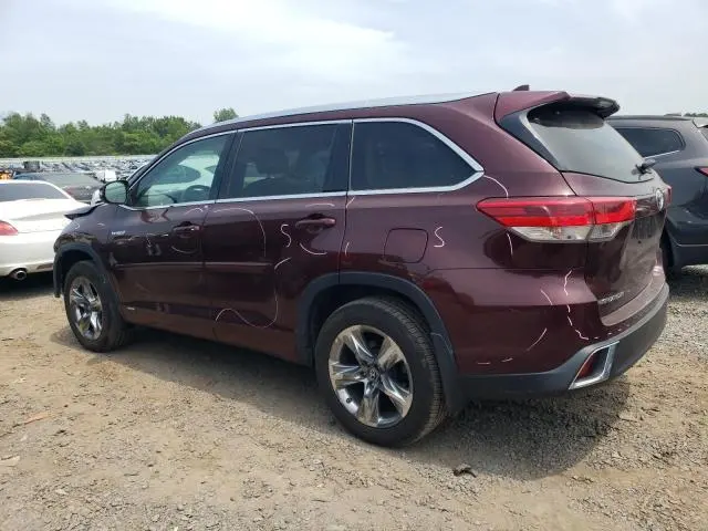 2019 TOYOTA HIGHLANDER HYBRID LIMITED  