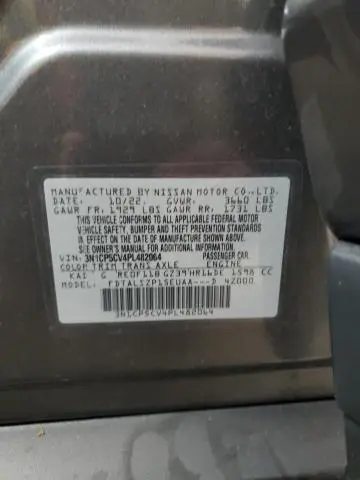 2023 NISSAN KICKS SV  