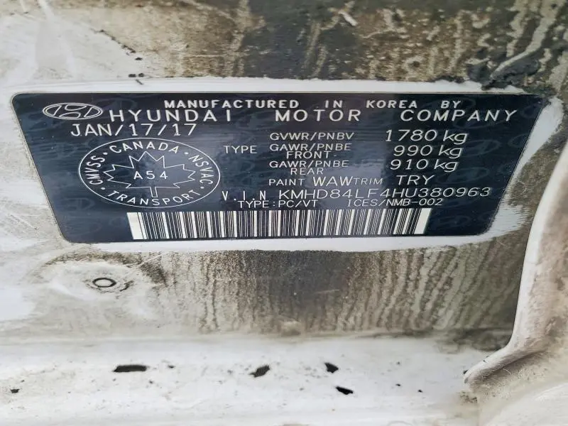 2017 HYUNDAI ELANTRA SE  