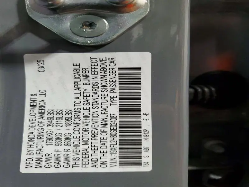 2025 HONDA CIVIC SPORT  