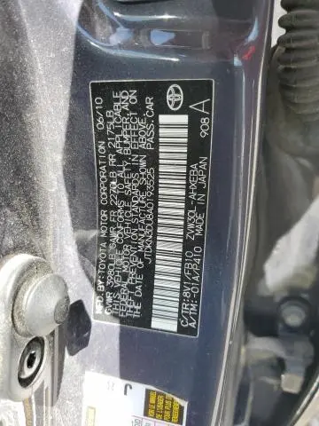 2010 TOYOTA PRIUS   