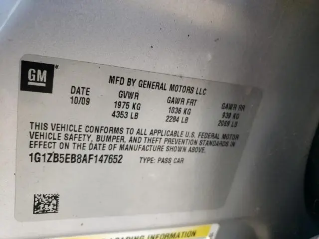 2010 CHEVROLET MALIBU LS  
