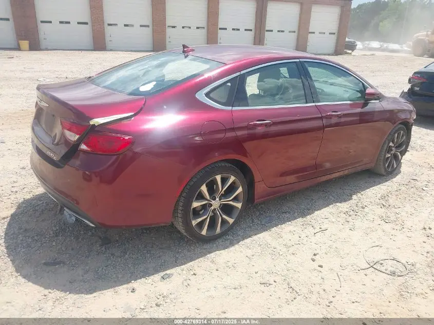 2015 CHRYSLER 200 C