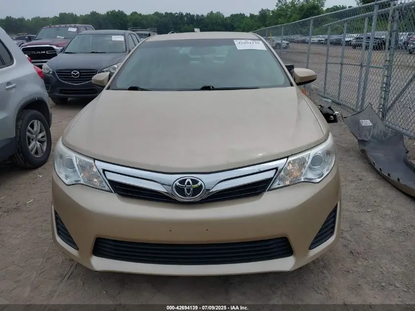 2012 TOYOTA CAMRY LE