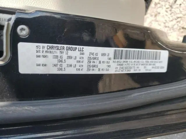 2012 CHRYSLER TOWN & COUNTRY TOURING  