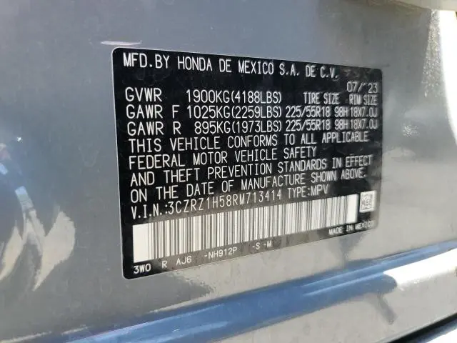 2024 HONDA HR-V SPORT  