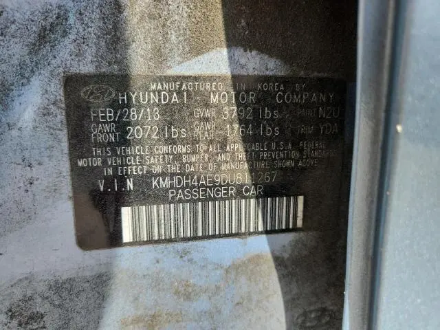 2013 HYUNDAI ELANTRA GLS  
