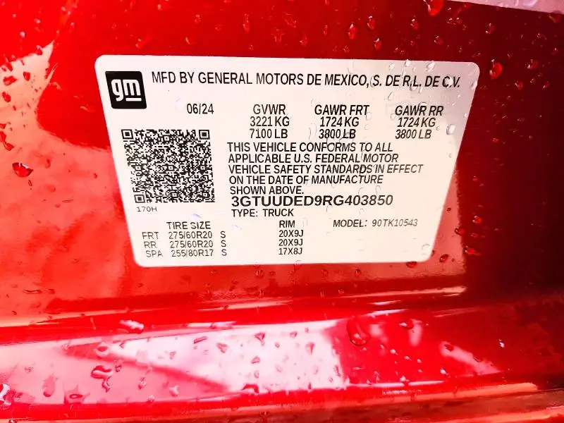 2024 GMC SIERRA K1500 SLT  