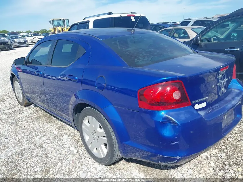 2013 DODGE AVENGER SE