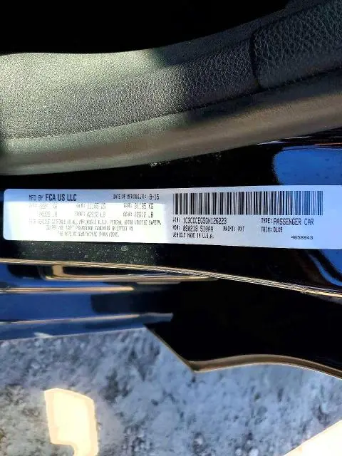 2016 CHRYSLER 200 C  