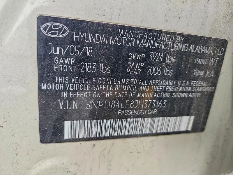 2018 HYUNDAI ELANTRA VALUE EDITION  