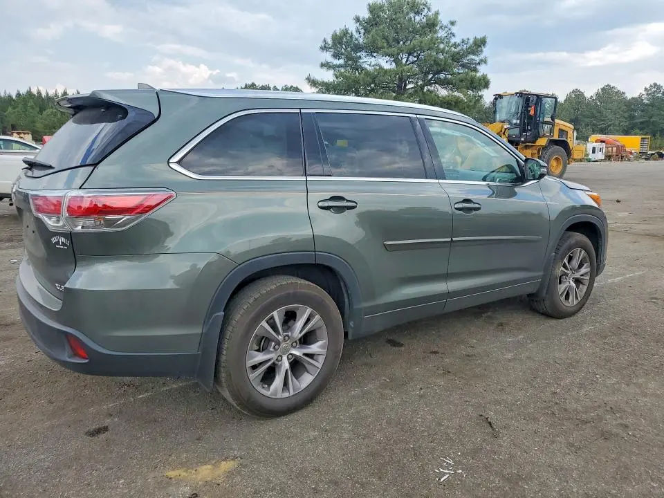 2015 TOYOTA HIGHLANDER XLE  
