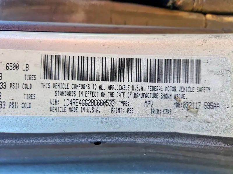 2011 DODGE DURANGO CREW  