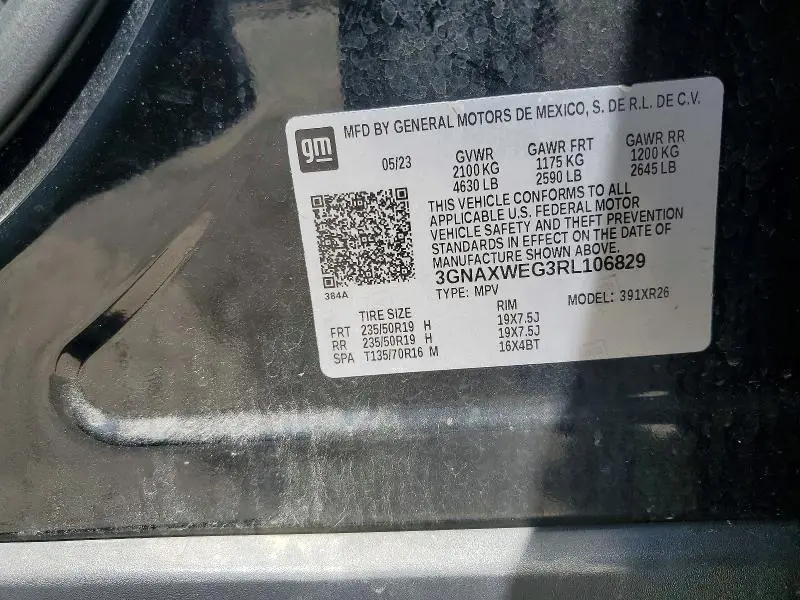 2024 CHEVROLET EQUINOX RS  
