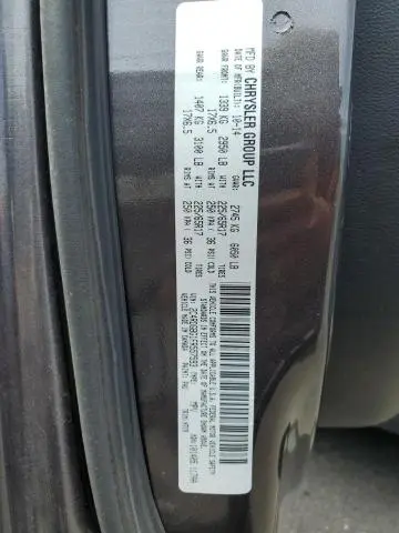 2015 DODGE GRAND CARAVAN SE  