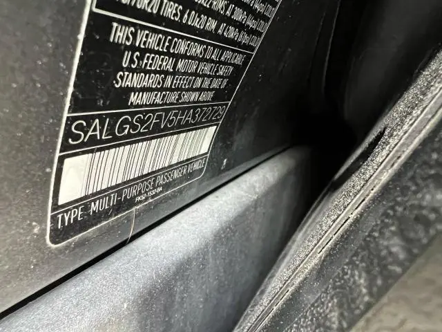 2017 LAND ROVER RANGE ROVER HSE  