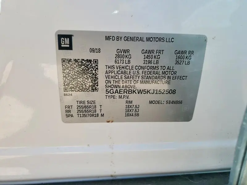 2019 BUICK ENCLAVE ESSENCE  