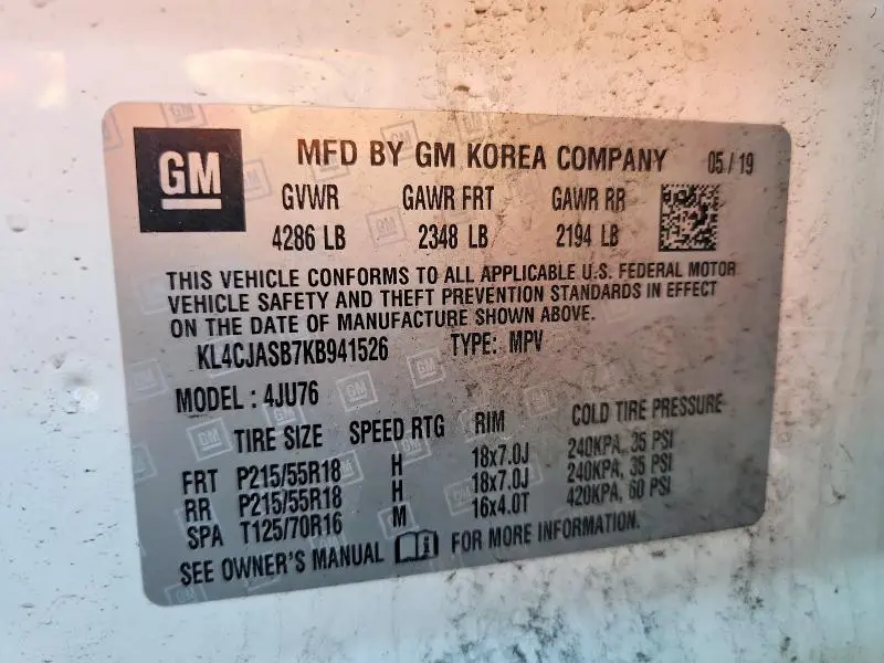 2019 BUICK ENCORE PREFERRED  
