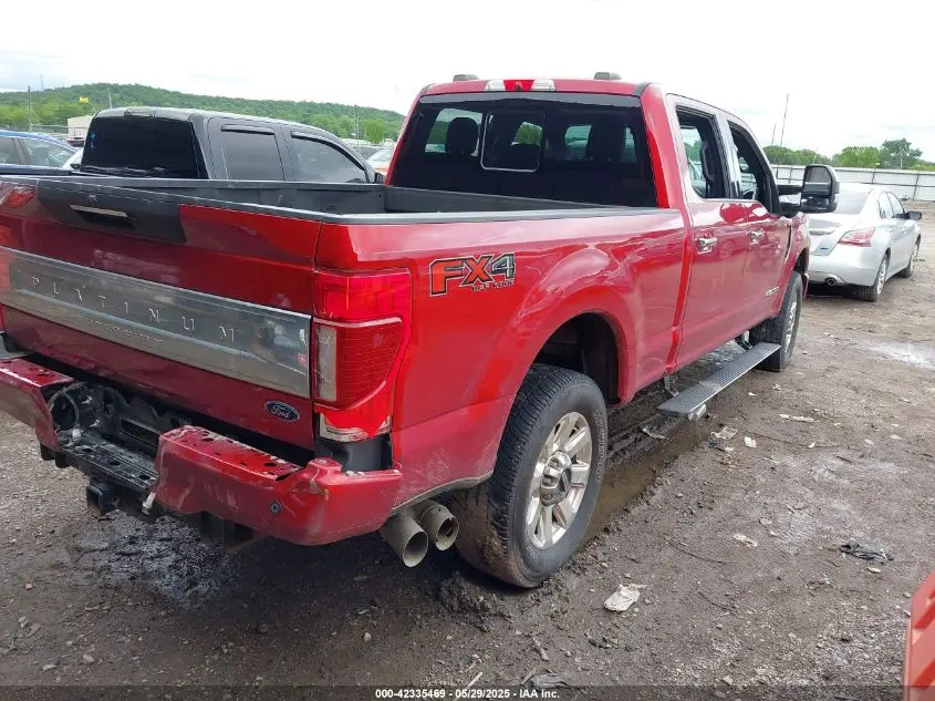 2022 FORD F-250 PLATINUM