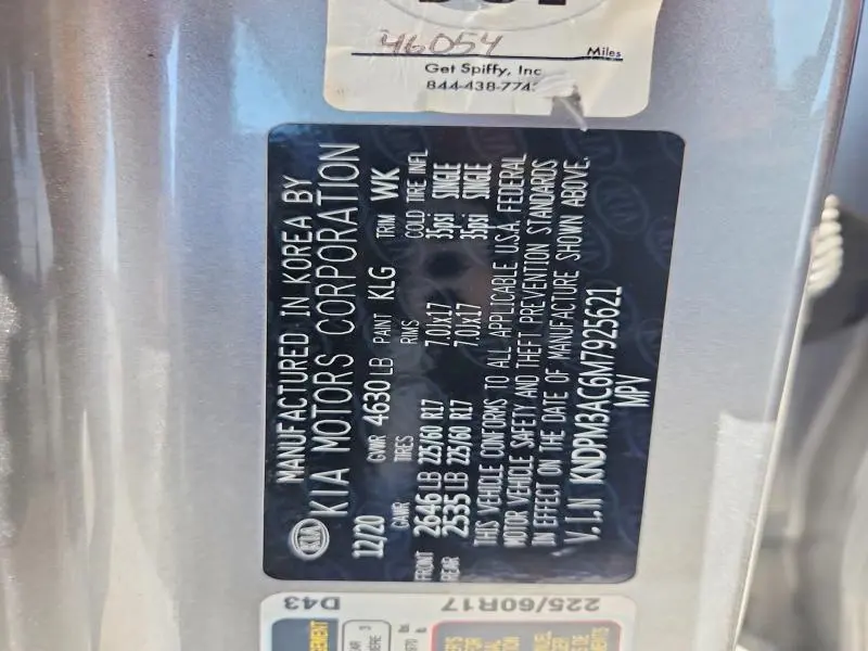 2021 KIA SPORTAGE LX  