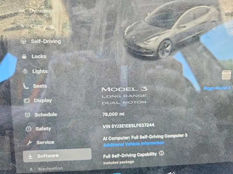 2020 TESLA MODEL 3   