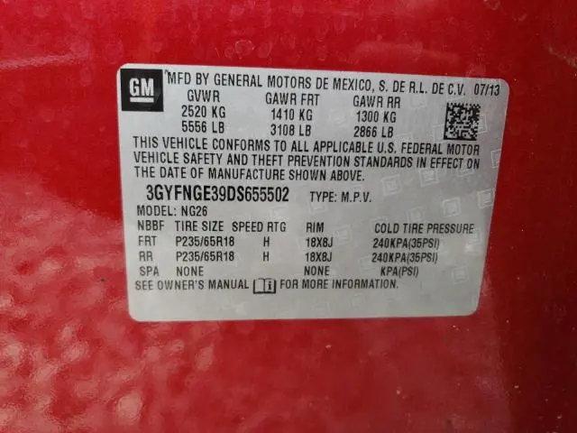 2013 CADILLAC SRX LUXURY COLLECTION  