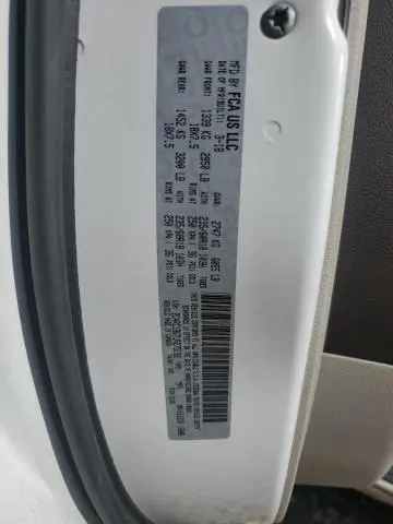 2018 CHRYSLER PACIFICA TOURING L  