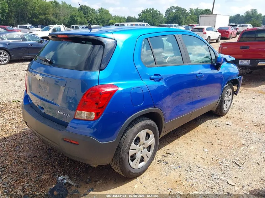 2016 CHEVROLET TRAX LS