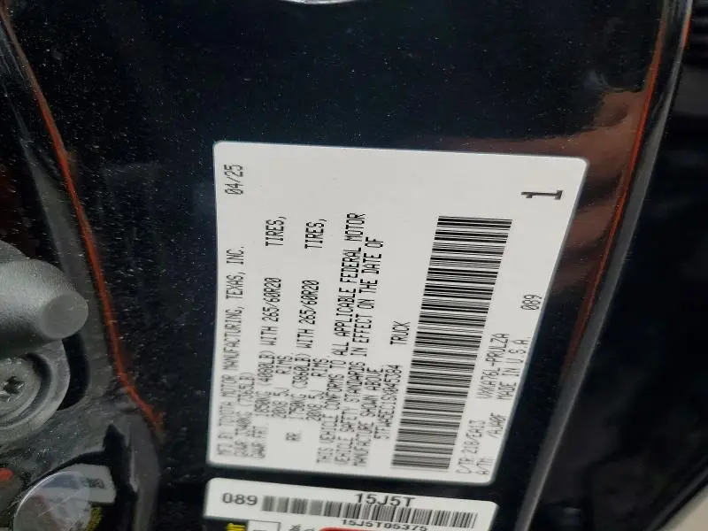 2025 TOYOTA TUNDRA LIMITED  