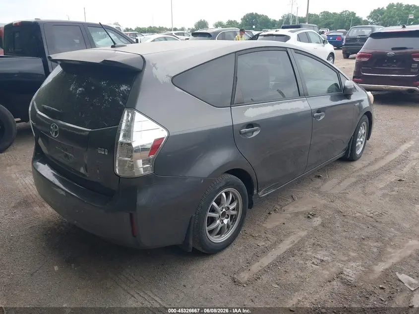 2013 TOYOTA PRIUS V THREE
