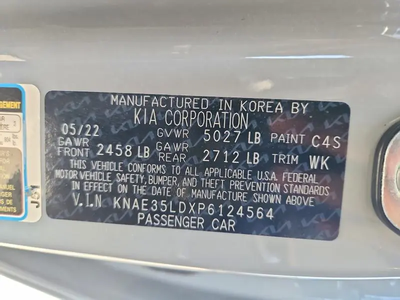 2023 KIA STINGER GT LINE  