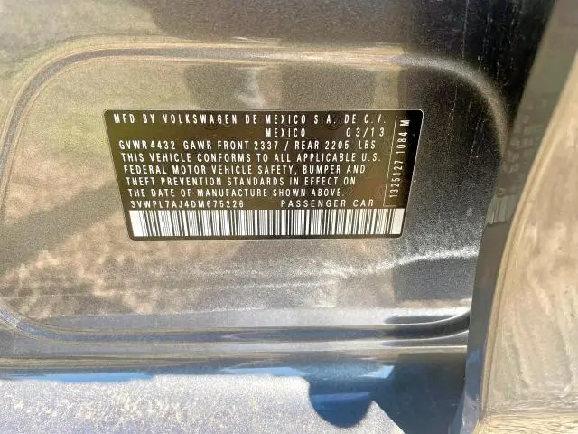 2013 VOLKSWAGEN JETTA TDI  