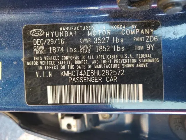 2017 HYUNDAI ACCENT SE  