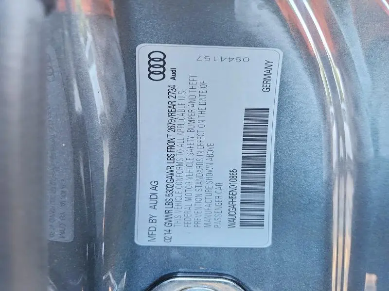 2014 AUDI S5 PREMIUM PLUS  
