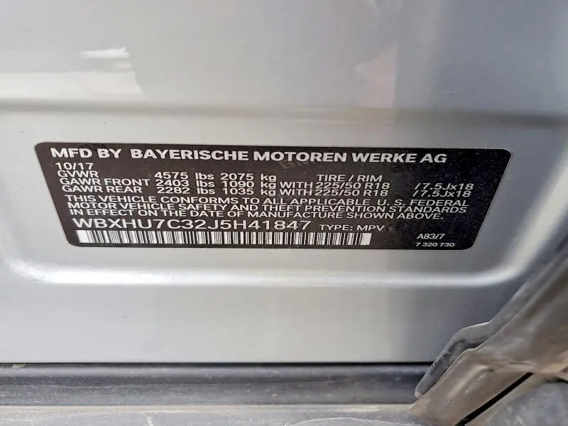 2018 BMW X1 SDRIVE28I  